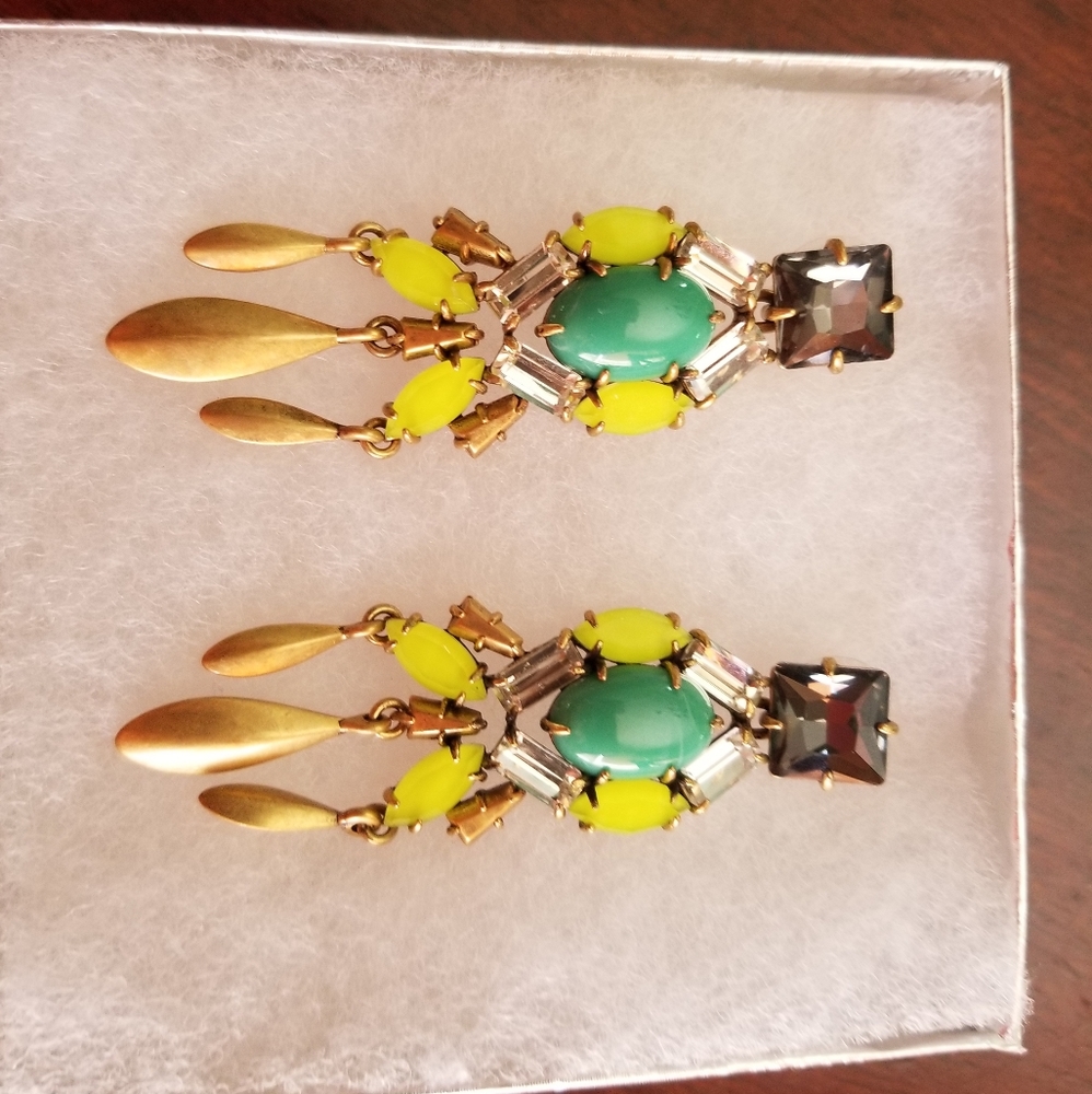 Stella and Dot chandelier earrings
